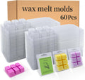 Thickened Wax Melt Molds Containers Clamshells for Wax Melts | Wax Tart Packaging for Enterprises or Households,Wax