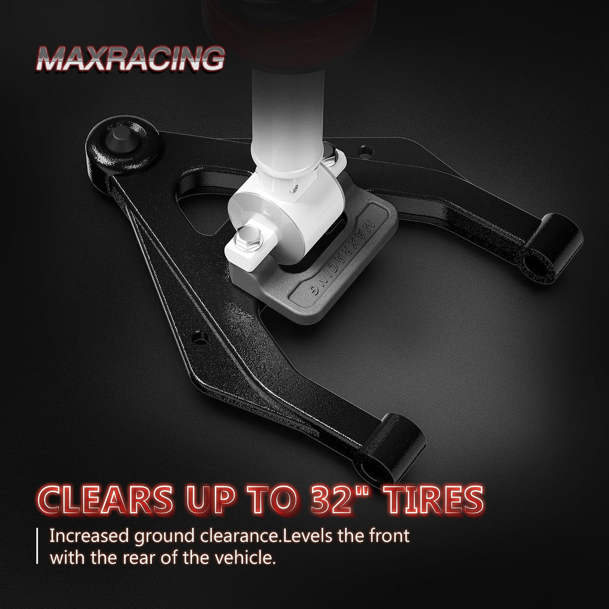 Maxracing 2" Front Leveling Kit Compatible with 2007-2026 Silverado Sierra