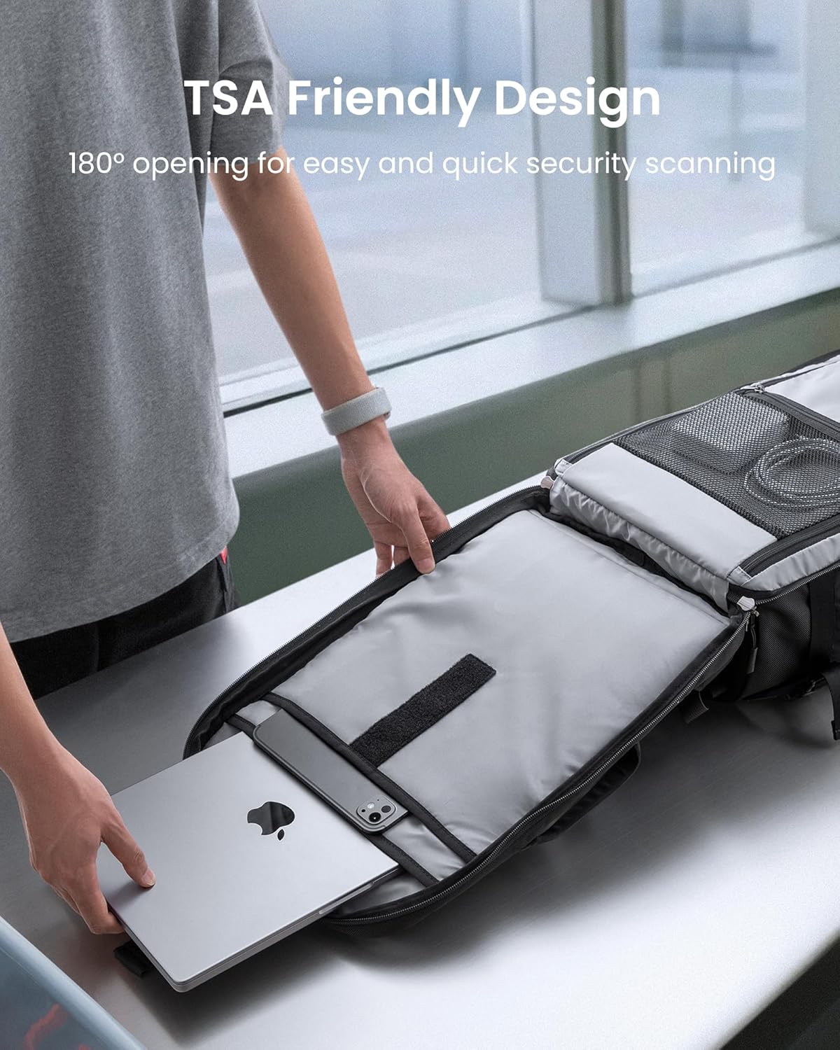 Travel Backpack 28L, TSA Friendly Flight Approved Carry-on Luggage, Personal Item Travel Bag, Water-resistant