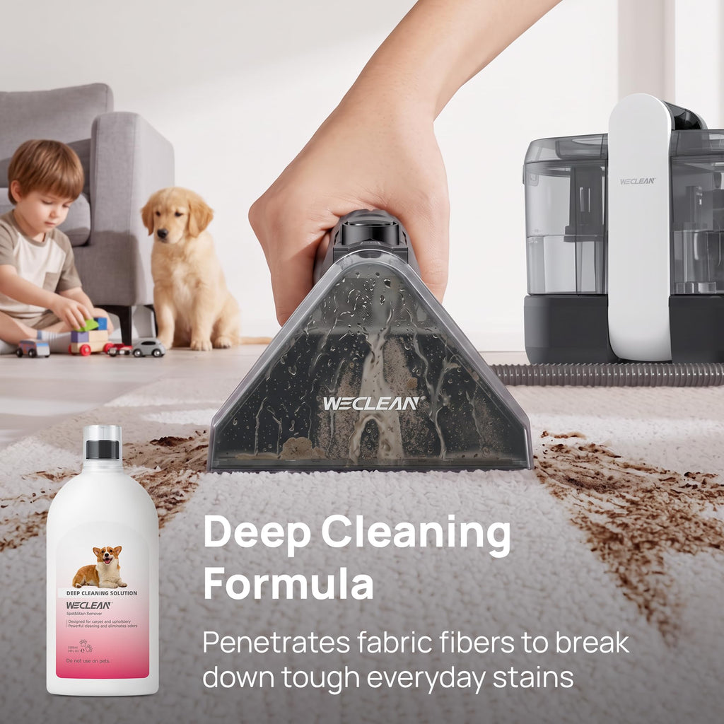 Carpet Cleaner Solution, 34 oz | Deep Cleaning Formula