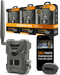 Flex-M Cellular Trail Camera - Best Hunting Accessories, No WiFi Needed, Night Vision, Motion Activated, Dual-Sim