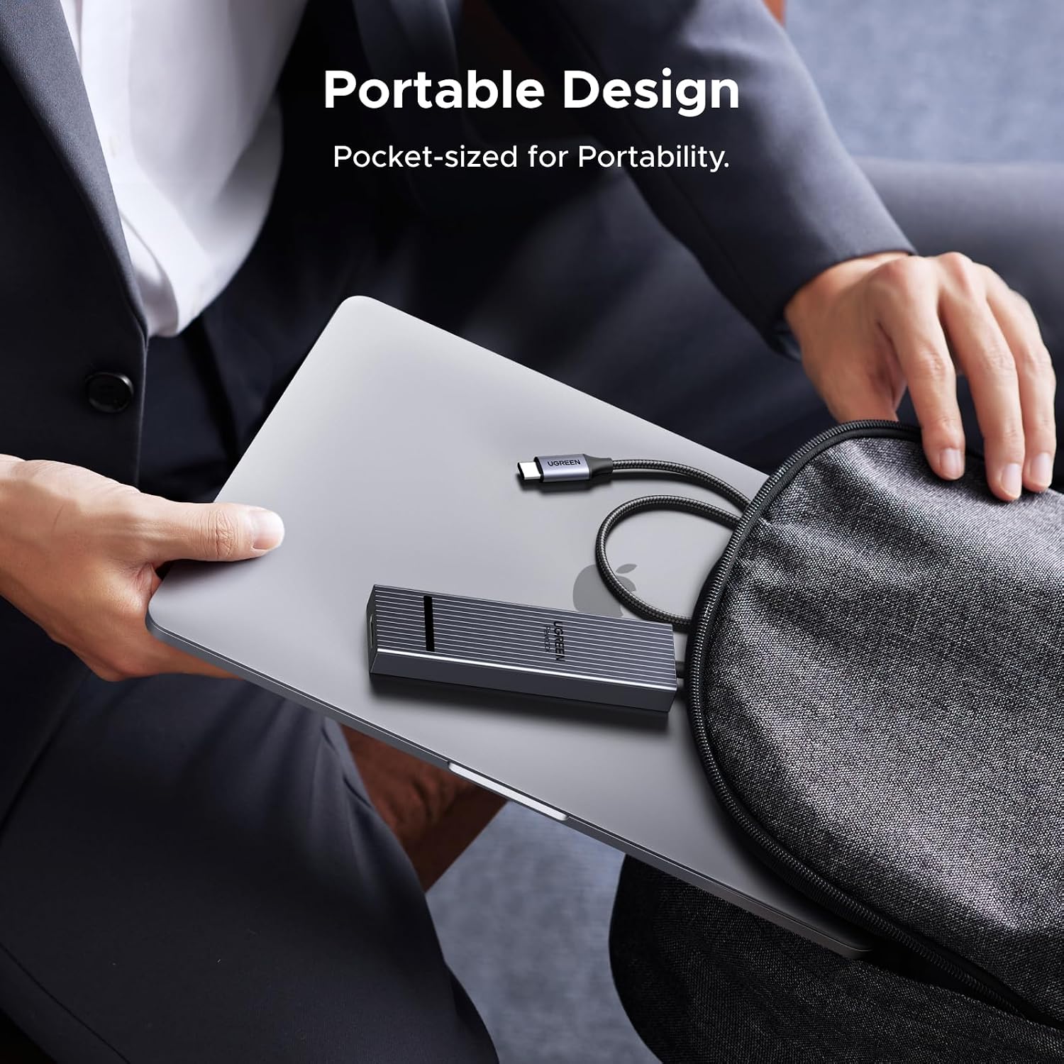 Revodok Pro 6 in 1 USB-C Hub to DisplayPort 4K 60Hz, 100W PD | 10Gbps USB-A and USB-C 3.2 for MacBook Neo/Pro/Air
