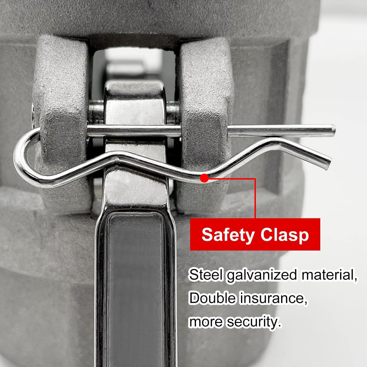 2PCS Global Type C Cam and Groove Hose Fitting, Socket x Hose ID Barbed, with 2 PCS Camlock Gasket Fitting(1")