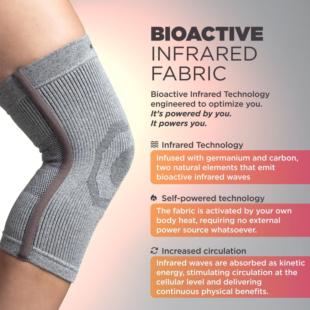 Knee Sleeve – Knee Braces for Knee Pain, Joint Pain Relief, Swelling, Inflammation Relief, and Circulation, Knee