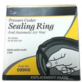 09908 Replacement Pressure Cooker Sealing Ring & Automatic Air Vent