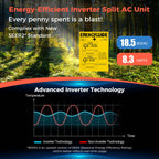 24000BTU Mini Split Air Conditioner& Heater