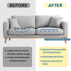 High Density Upholstery Foam 1" 74"x24"Memory Foam Padding for Couch
