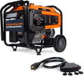 8,250 Starting Watt Dual Fuel Portable Gas Generator Electric Start | Includes Adapter Cord, Home Backup Power
