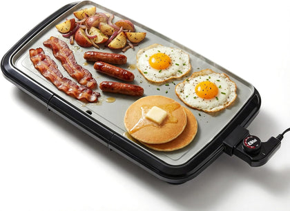 10" x 20" Electric Griddle, PFAS-Free Ceralast Ceramic