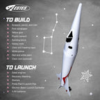 7289 Low-Boom SST Flying-Model-Rocket Kit, Expert Rocket-Building Kit for Ages 10+
