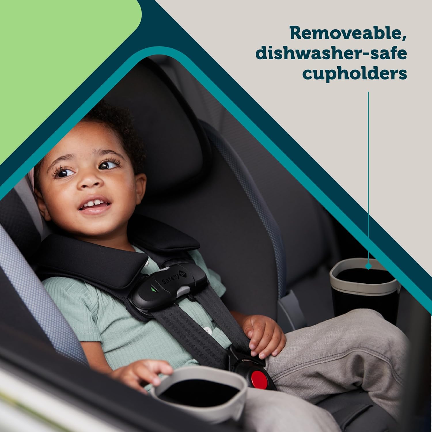 Turn and Go 360 DLX 360 Car Seat, Rotating All-in-One Convertible Car Seat, Stonington