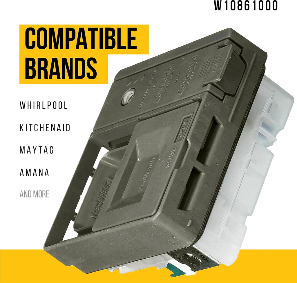 Dishwasher Detergent Dispenser for Jenn-Air JDB9800CWS2