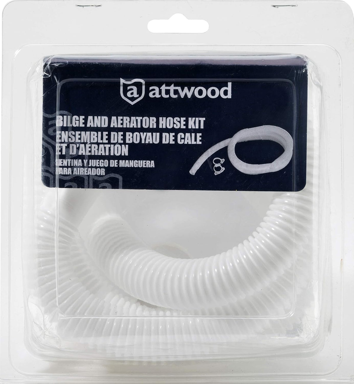 Attwood 4199-7 3/4-Inch Installation Hose Kit, 6-Foot
