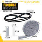 Dryer Bearing Kit for General Electric GE GTDX200EM0WW