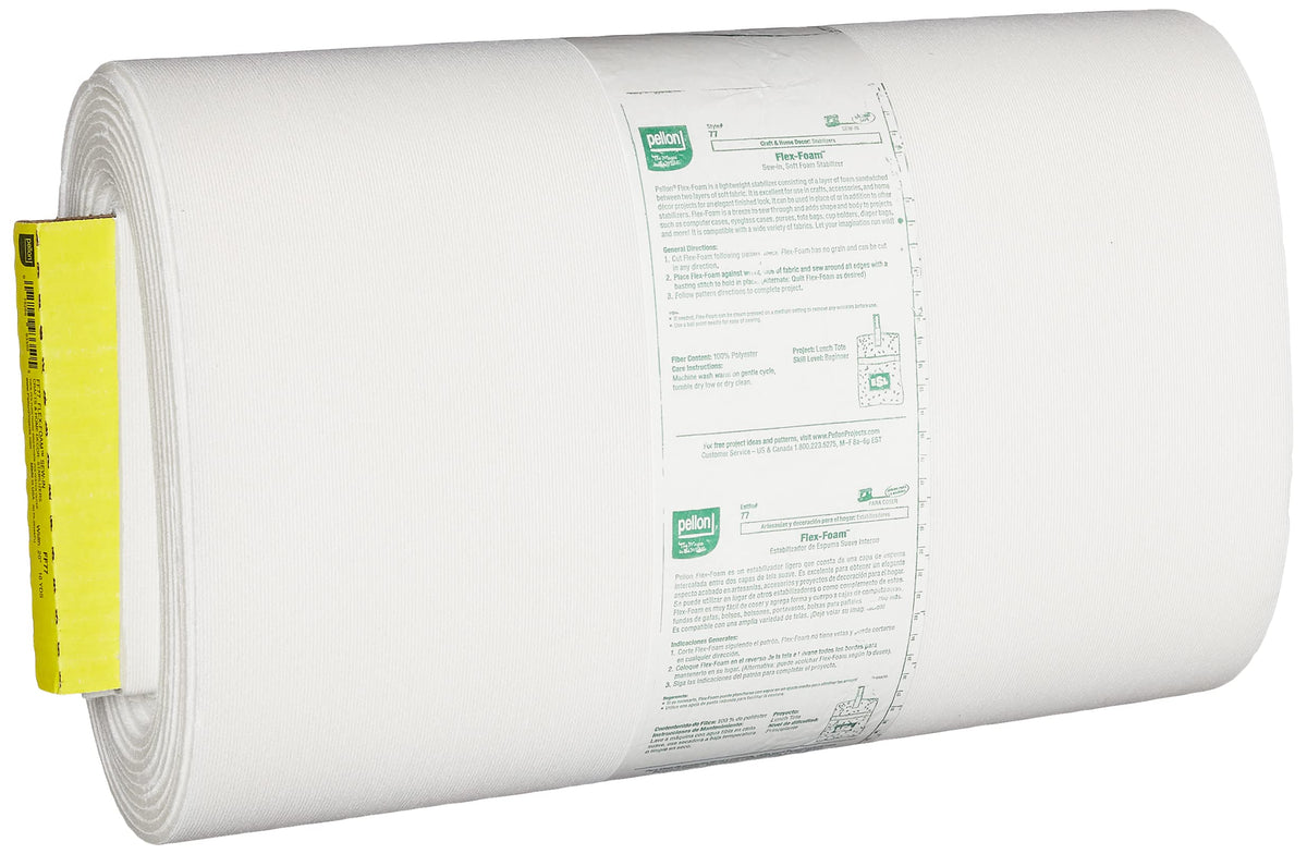 Flex Foam 20"x10yd, Natural