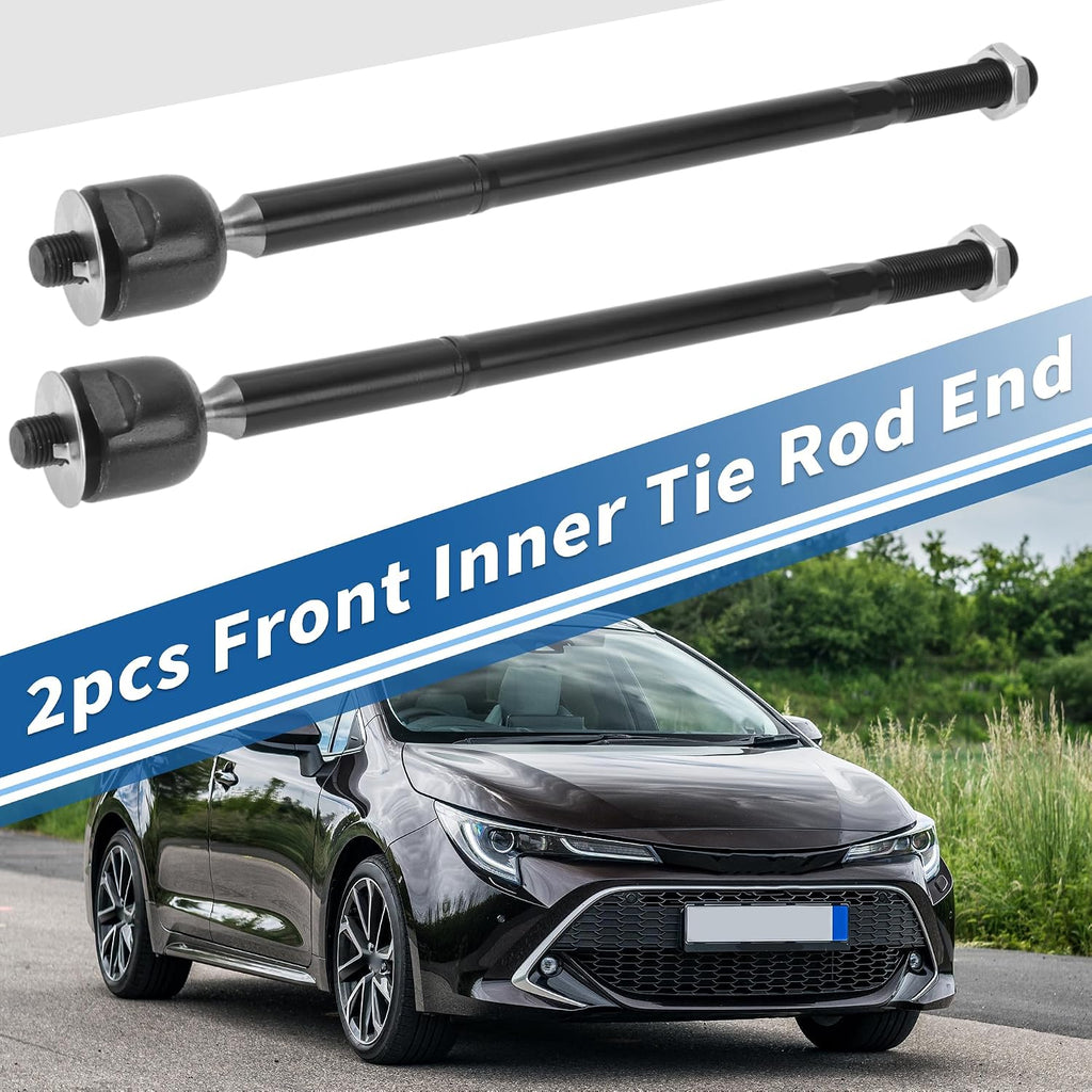 X AUTOHAUX Front Inner Tie Rod Ends Kit EV801193 for Toyota Matrix 09-14