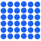 Reflective Stickers Safety Reflective Tape (Round, Blue, 50Pcs)