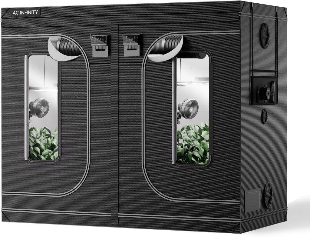 CLOUDLAB 894, Advance Grow Tent 8x4, Thickest 1 " Poles. | 2000D Mylar Canvas, Lab-Tested Highest Reflectivity