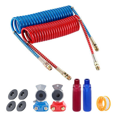 2 X 12" Lead Air Brake Coiled Short Tail Assembly Kit