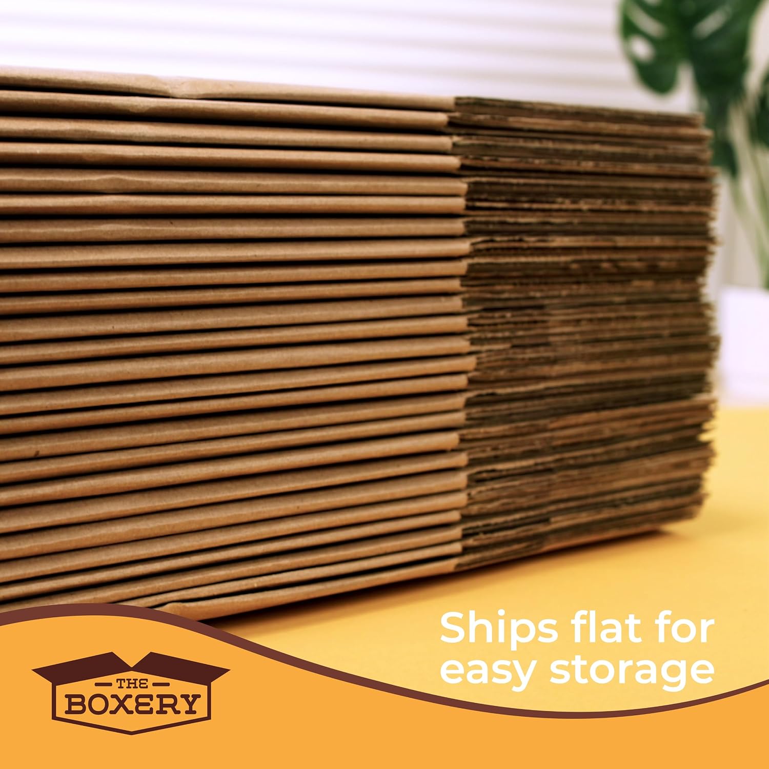8"x8"x8" Corrugated Cardboard Boxes 25-Pack | Durable ECT 32 Corrugated Shipping Boxes for Mailing, Packing, Moving
