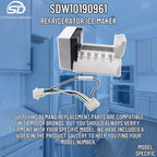 Supplying Demand W10190961 Refrigerator Ice Maker Replacement