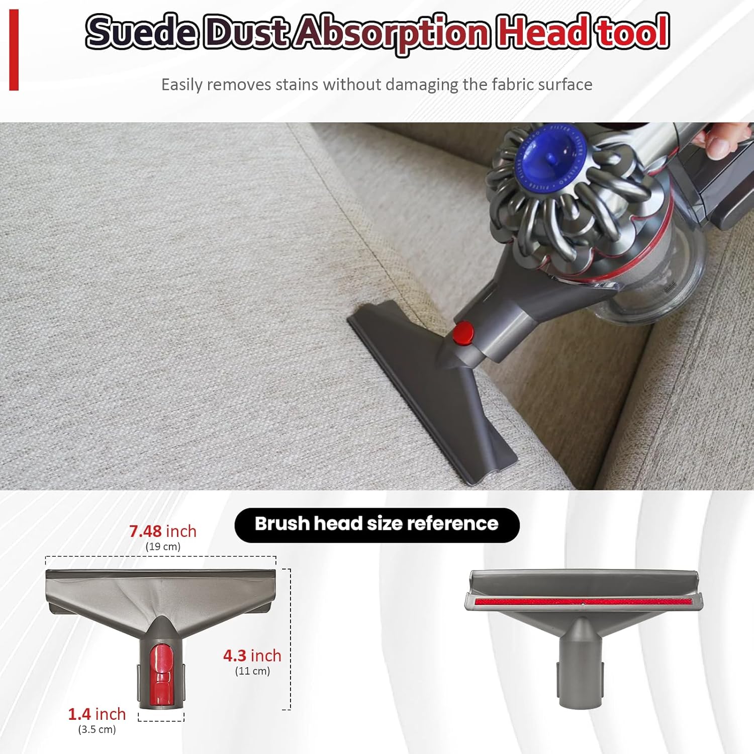 Vacuum Attachments Kit,6-Piece Vacuum Accessories Replacement