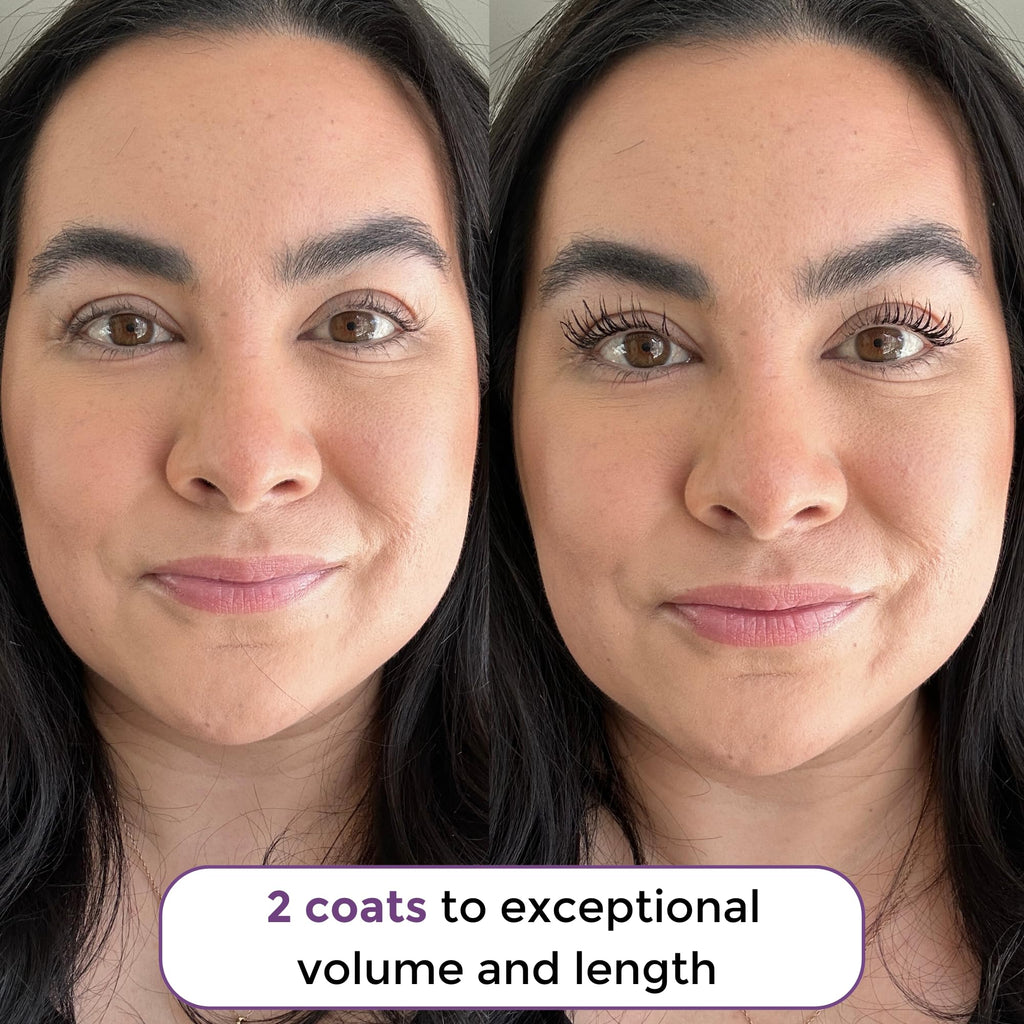 VolumeCare+ Mascara for Older Women, Dark Brown