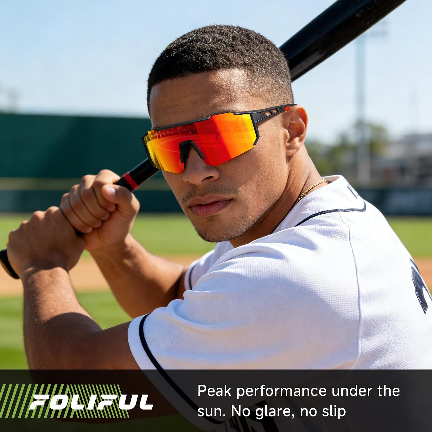 Polarized Sports Sunglasses Men Women for Running Baseball Cycling | 3 Pack Wrap Around Mens Womens Lightweight