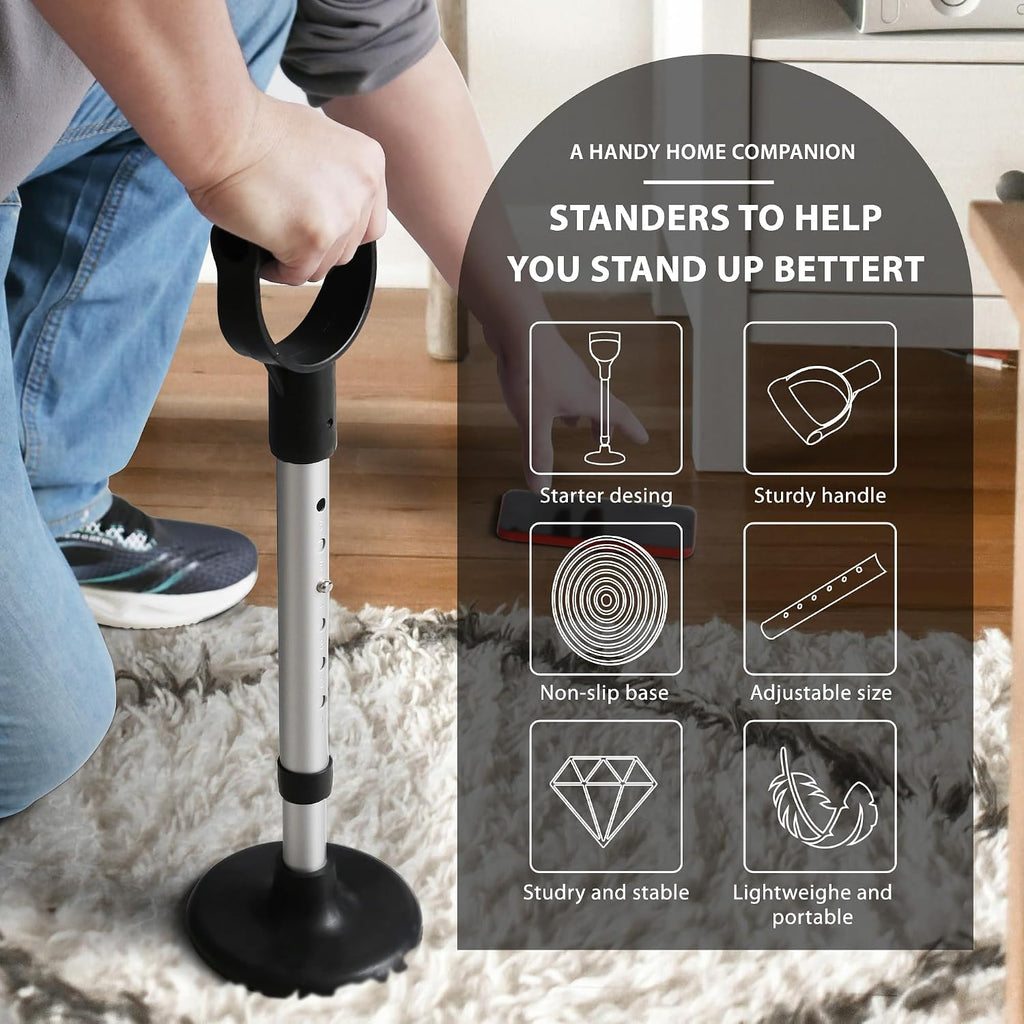 Mobility Aids Tool Adjustable Standing Assist Devices Portability Standing Aid Device Stable Supports Equipment for