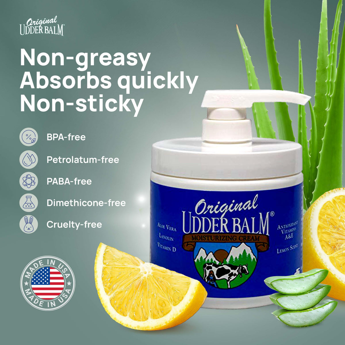 Extra Thick Udder Cream & Deep Moisture for Dry Skin