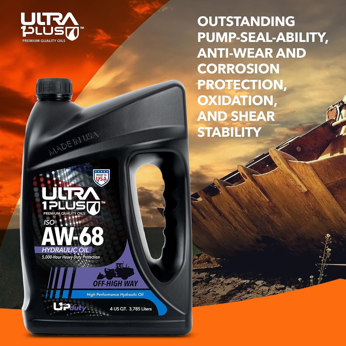 AW ISO 68 Hydraulic Oil 5 Gallon Pail