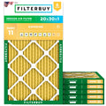 20x30x1 Air Filter MERV 11 Pet & Allergy Defense (6-Pack)