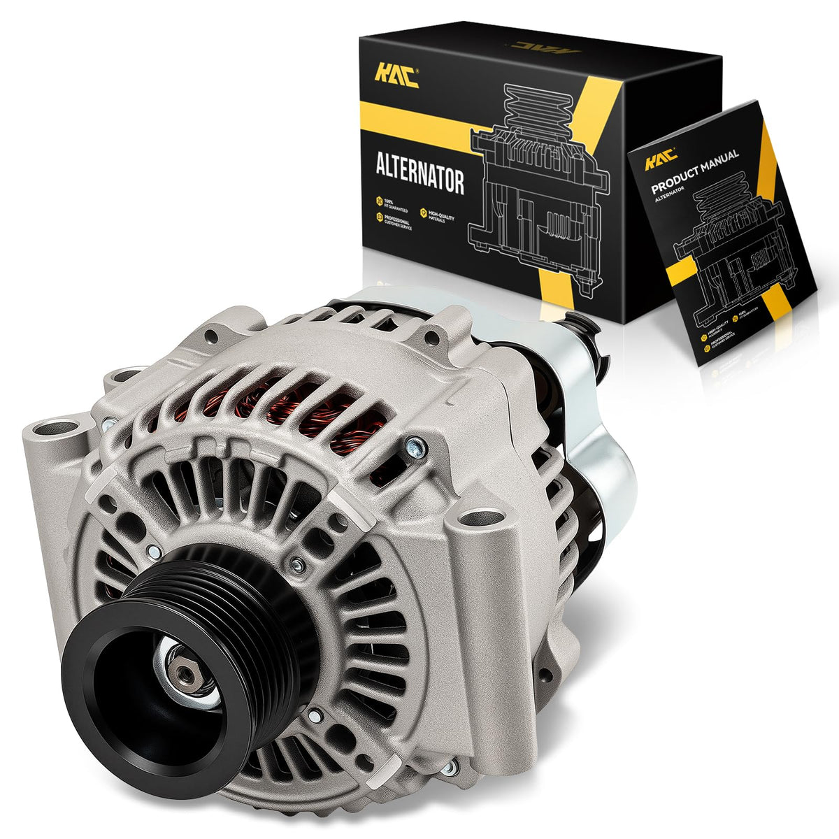 KAC Replacement Alternator Fit for2002-2008 Mini Cooper Supercharged