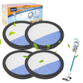 Vacuum Filters Compatible with Eureka RapidClean Pro, 4 Pack