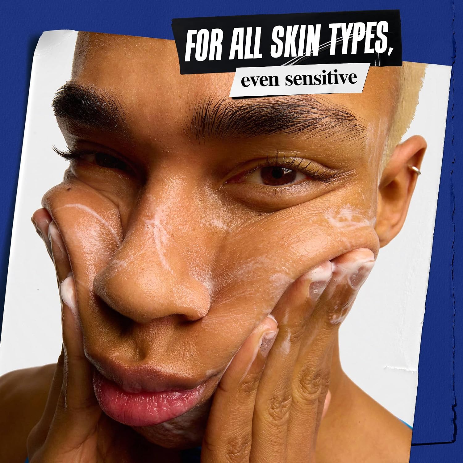 Facial Fuel Men's Invigorating Face Wash | Foaming Gel Formula Exfoliates & Cleans Skin - With Caffeine & Menthol