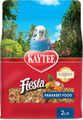 Fiesta Parakeet Food, Nutritious and Fun Blend, 2 Pounds | More foraging fun. Small bird food with shapes and