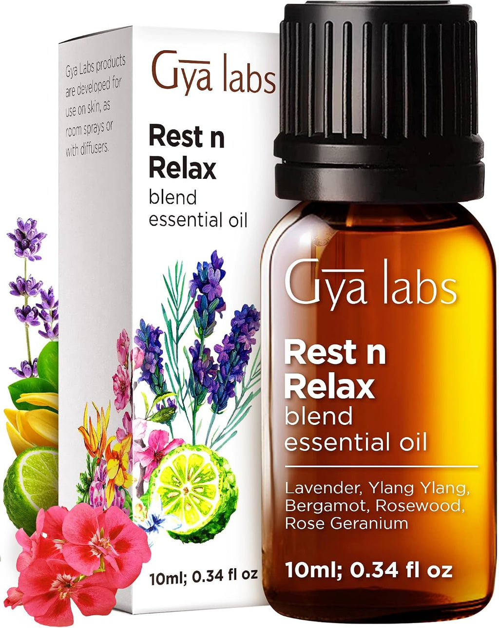 Rest & Relax Essential Oils Blends - 0.34 Fl Oz