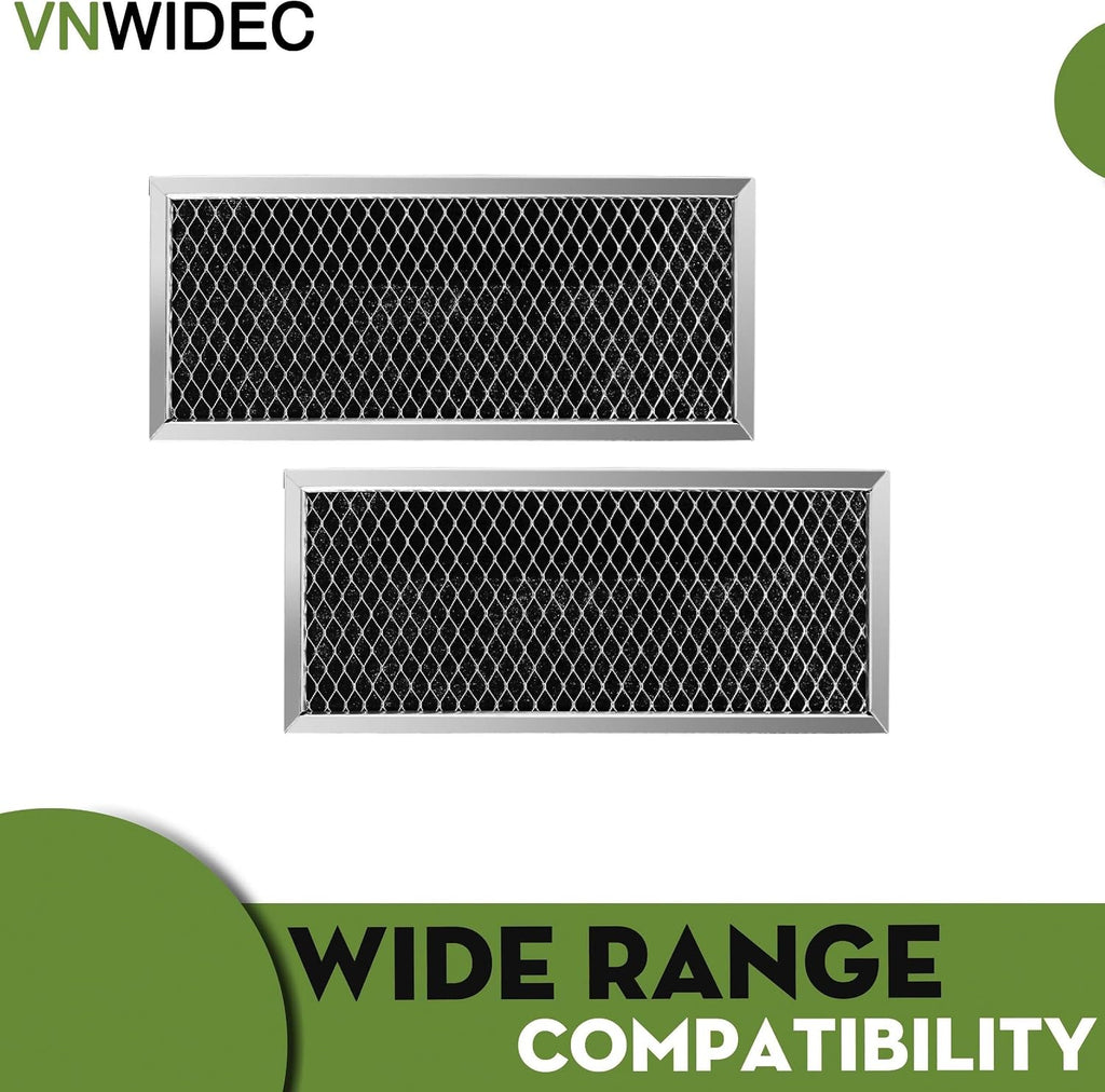 2-Pack Microwave Filter for GE PVM9179EK3ES PVM9179EK4ES PVM9179FL2DS