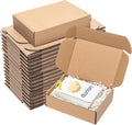 Shipping Boxes 7x5x2" 60 Pack Brown Corrugated Cardboard Box Mailer