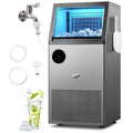 Commercial Ice Maker, 100lbs/24H, Under Counter, Grey