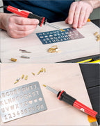 Woodburning Tool with Variable Temperature Control, 9 Points Included, Comfort Grip, Stand, Professional Woodburning