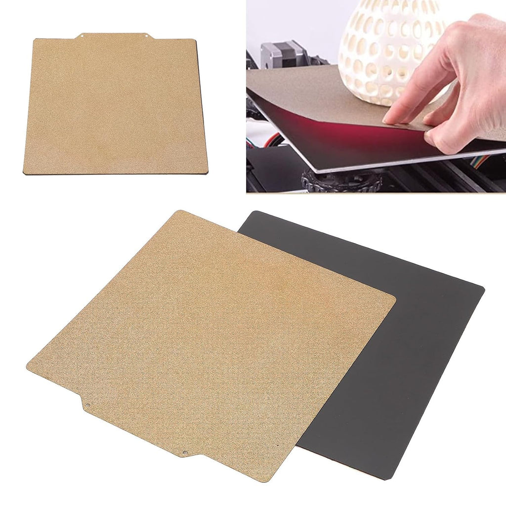 200x200mm Double Sided PEI Spring Steel Magnetic Build Plate for 3D Printer Bed Adhesion and Easy Print Removal |