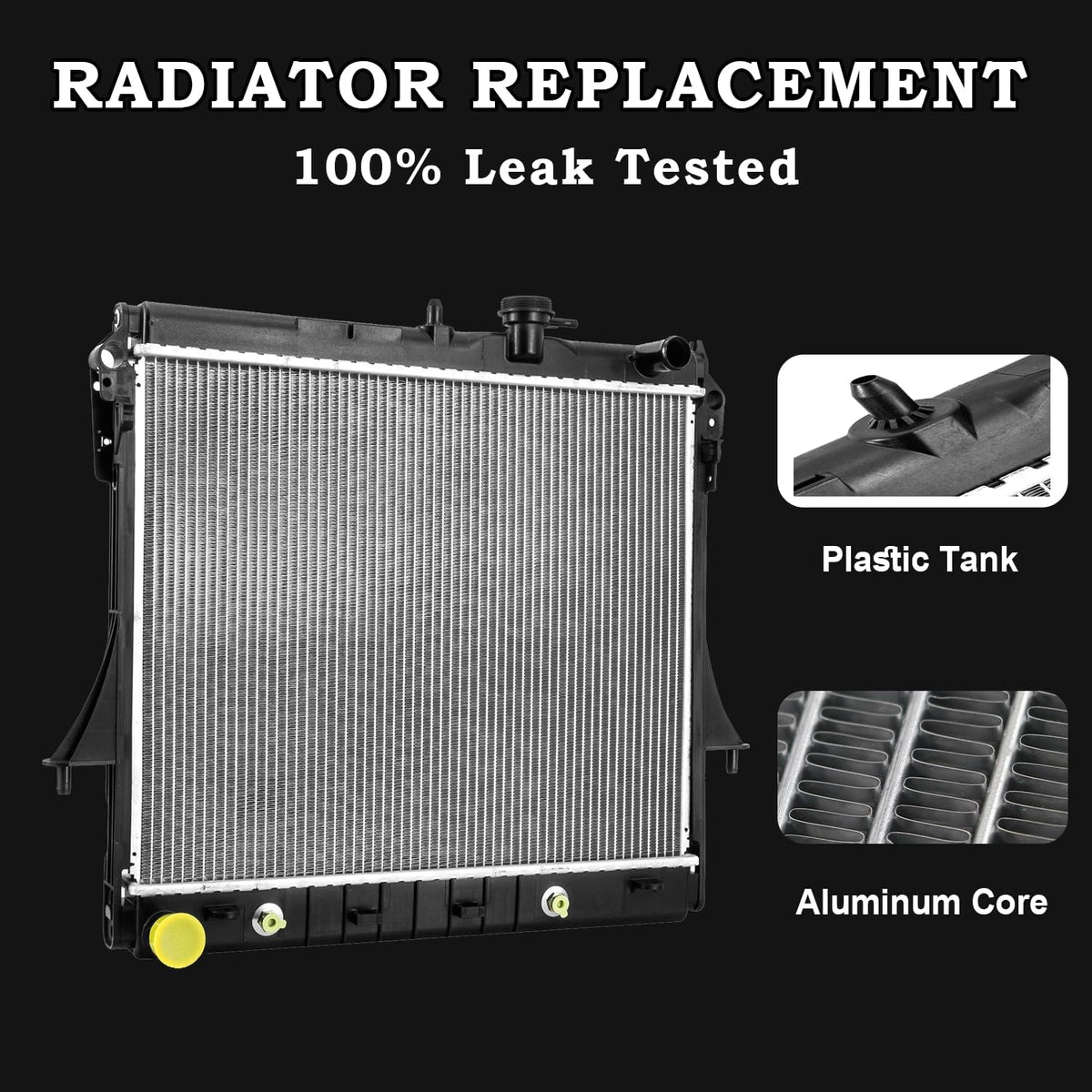 Radiator for 2009-2012 Chevy Colorado 2006-2017 GMC Canyon