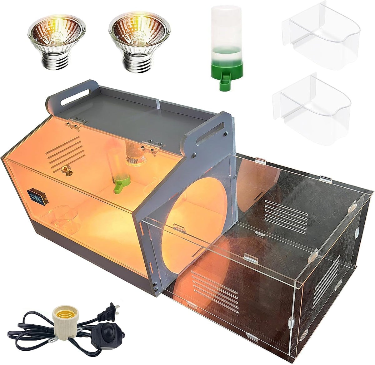 Iarge Scale Chick brooder Box Quail cage Egg Incubator Chicken brooder 20