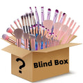Makeup Brushes & Beauty Tools Assortment Box – Curated Collection of Makeup Brushes, Makeup Bag, Makeup Sponge, Hair