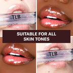 Lip Gloss, Minimalist (Clear) - Gloss Up Sheer Finish - Smooth, Not Sticky Formula - Moisturizing Coconut Oil, Olive