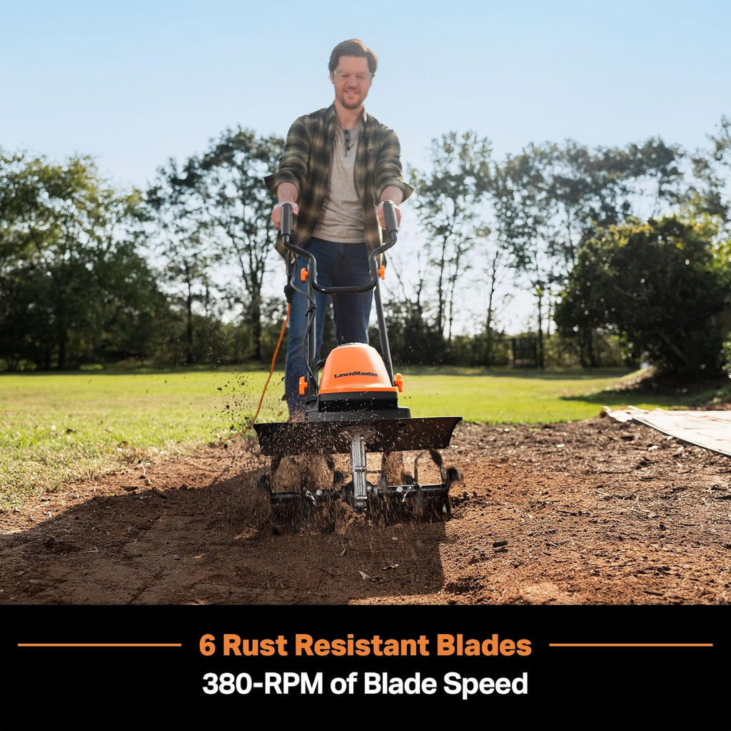 13.5 Amp 18” Electric Tiller – TE1318M