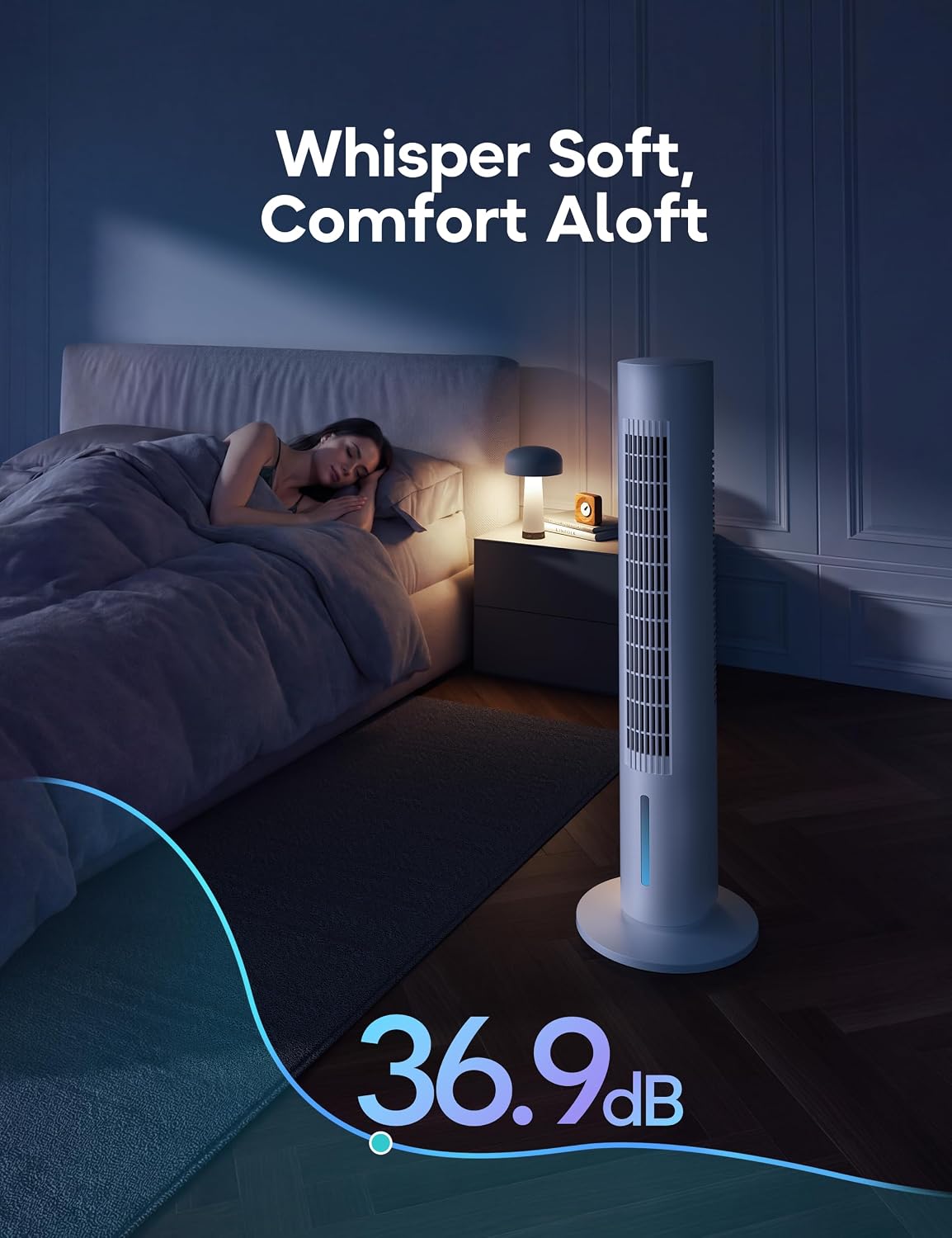 Windowless Portable Air Conditioner, 35.2" Evaporative Air Cooler for Room No Window, 7H Timer, 4 Modes, Remote