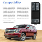 Power Window Switch Control Replacement for Chevy GMC Yukon