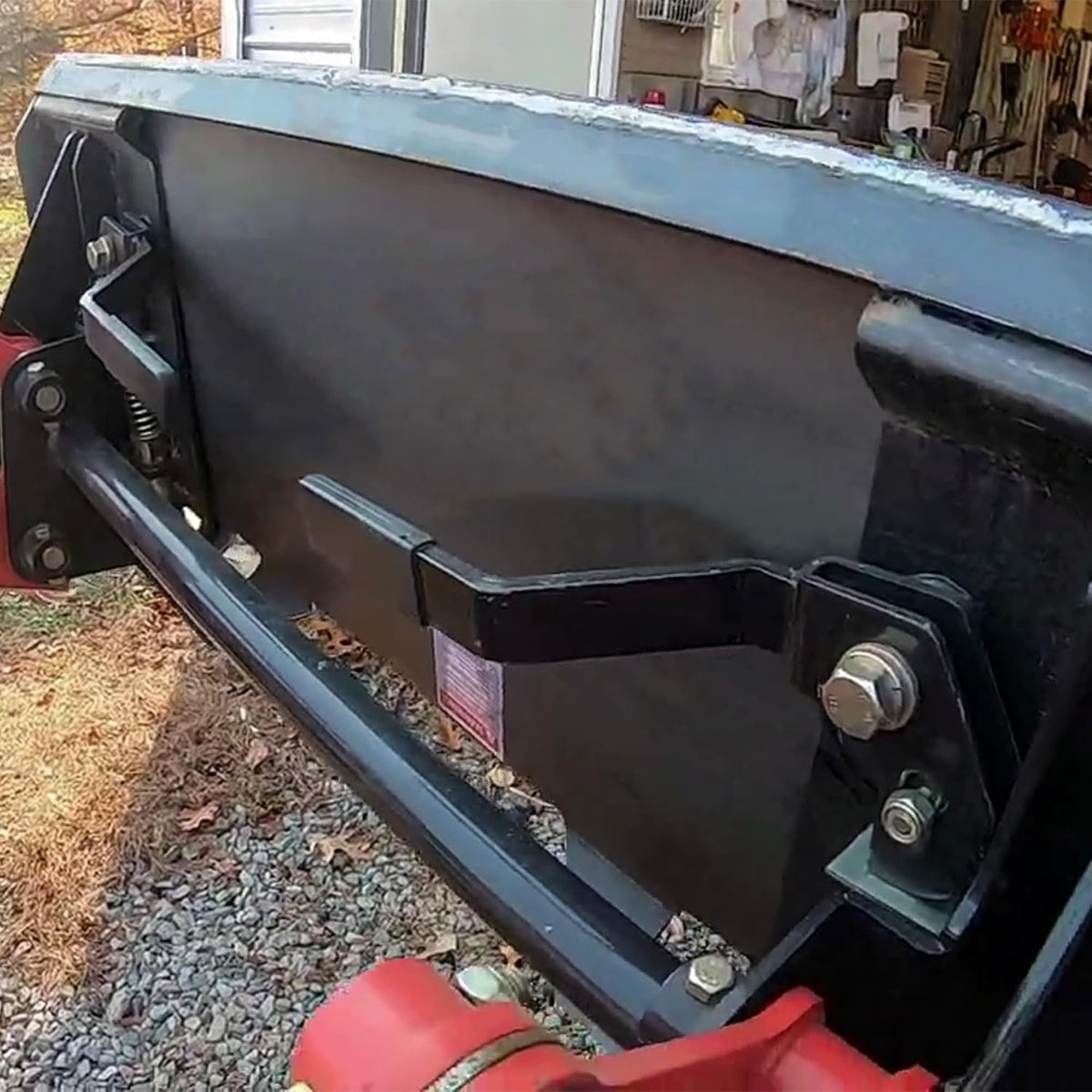 1/4" Skid Steer Attachment Plate and Quick Attach Adapter Grade50 | Weld-on quick tach conversion mount plate adapter